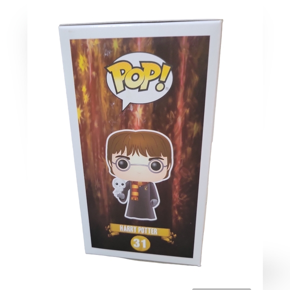 Funko Pop Harry Potter Harry with Hedwig Owl #31 Exclusive - Picture 3 of 5